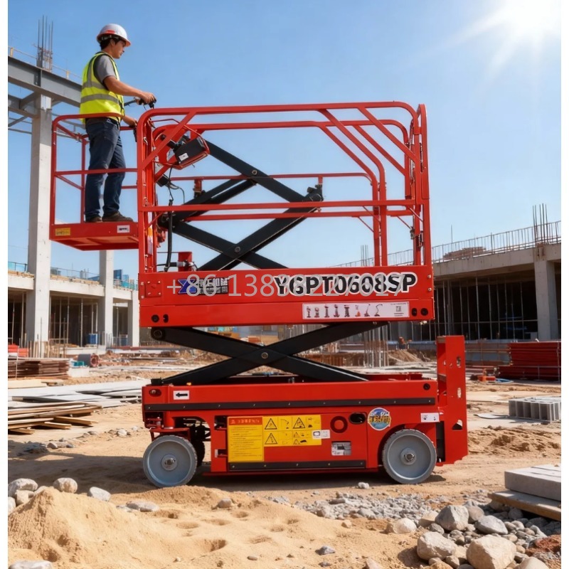 Scissor Lift Table Hydraulic - Plataforma Elevadora de Tijera Hidráulica Autopropulsada