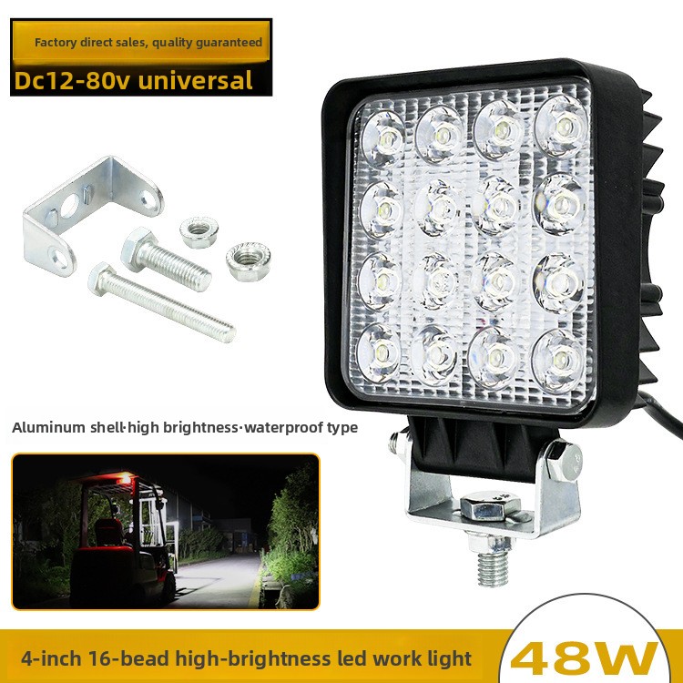 Heavy Equipment Working - Luz de Trabajo LED de 48W,