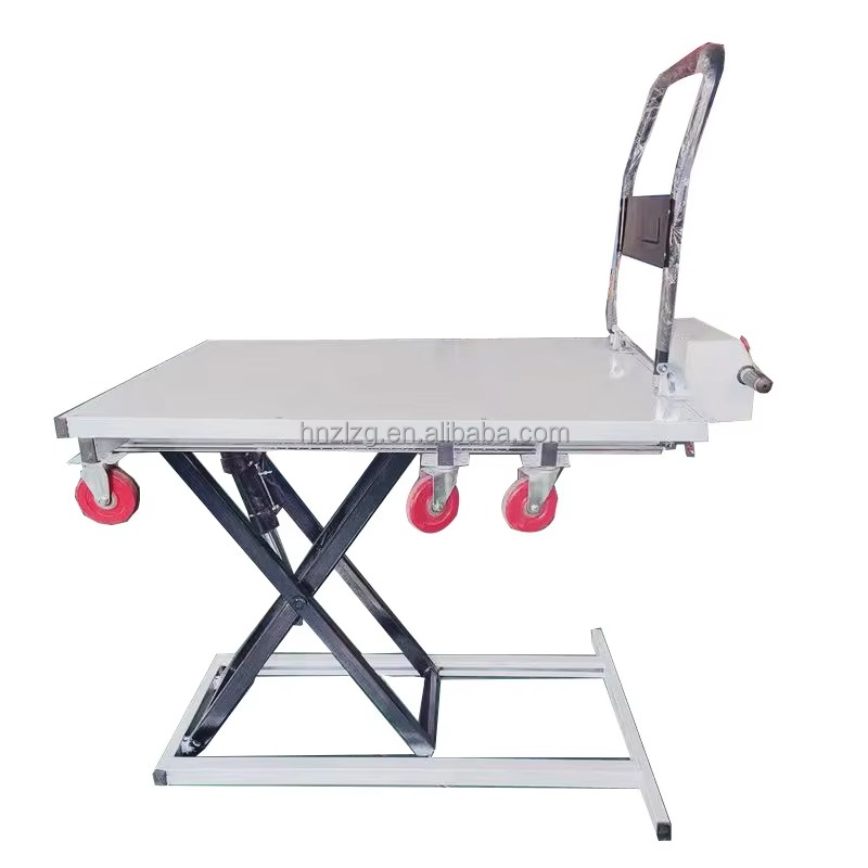 Scissor Lift Table Hydraulic - 【Más Vendido】Plataforma Elevadora Eléctrica de Acero,