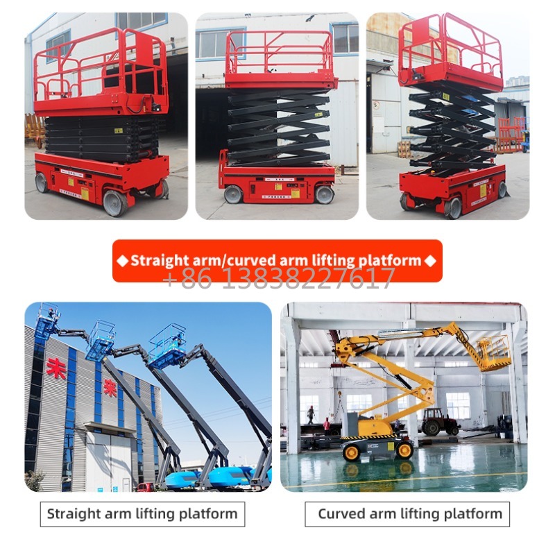 Scissor Lift Table Hydraulic - Plataforma Elevadora de Tijera Hidráulica Autopropulsada