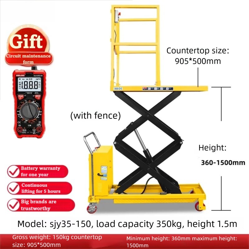 Mesa elevadora de tijera hidrá - Scissor Lift Table Hydraulic reseña y precio