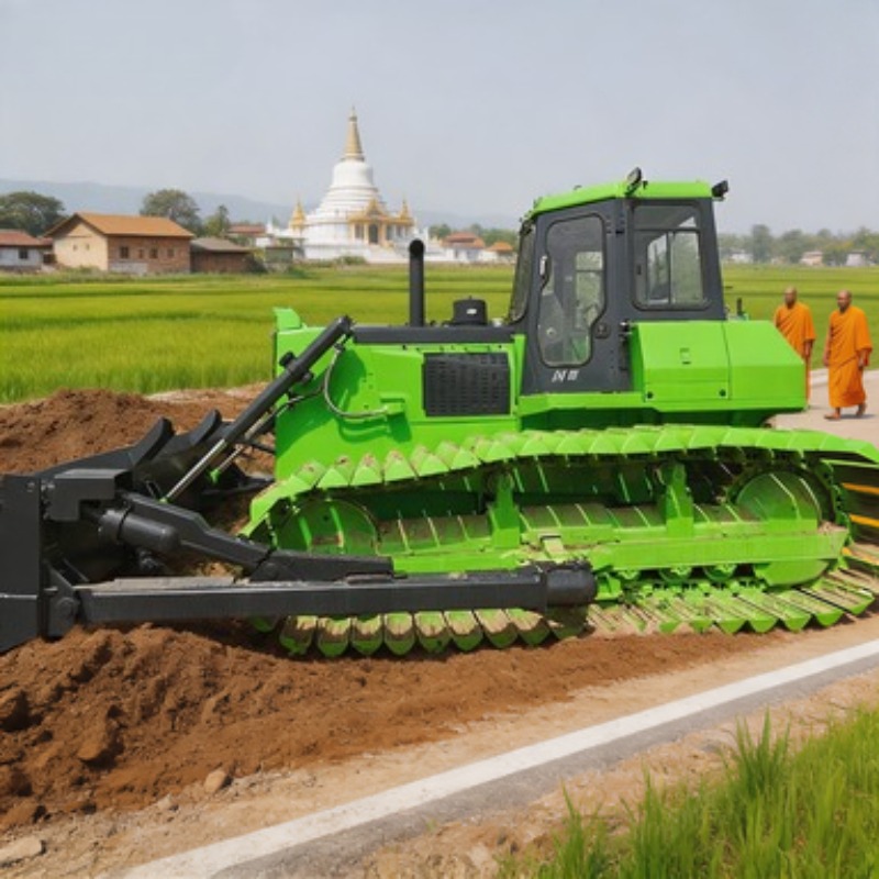 Bulldozer de cadenas SEM818F d - Heavy Equipment Working reseña y precio