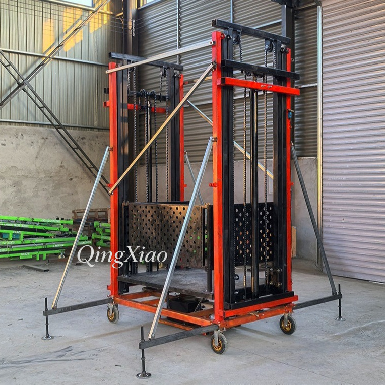 Plataforma Elevadora Hidráulic - Heavy Equipment Working reseña y precio