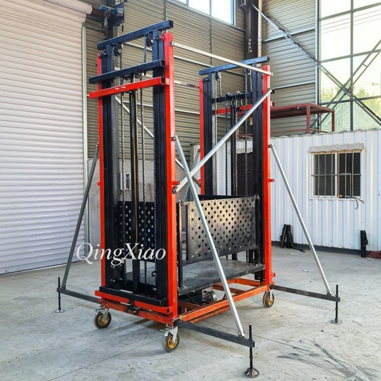 Plataforma Elevadora Hidráulic - Heavy Equipment Working reseña y precio