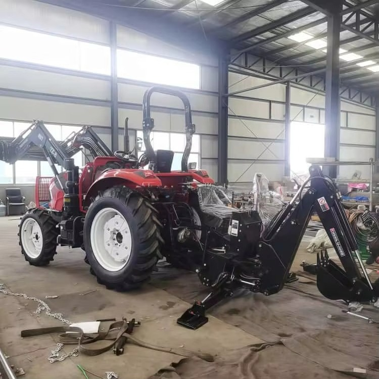 Tractor Agrícola 4x4 con Excav - Tractor Backhoe reseña y precio