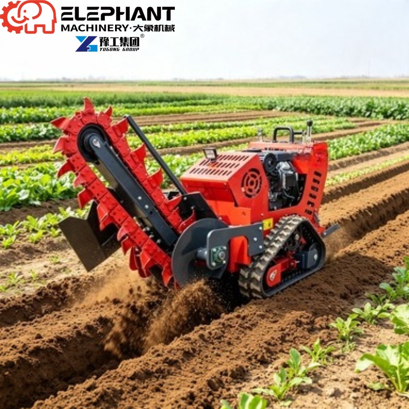 Zanjadora para Minicargadora,  - Trencher Machine Small reseña y precio