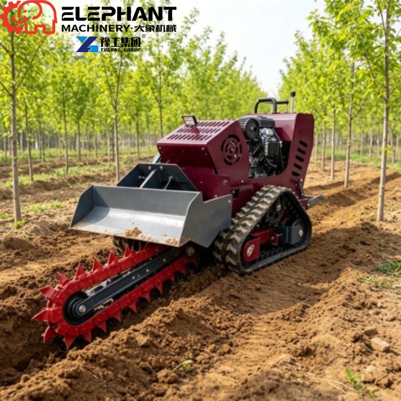 Zanjadora sobre orugas, miniex - Trencher Machine Small reseña y precio