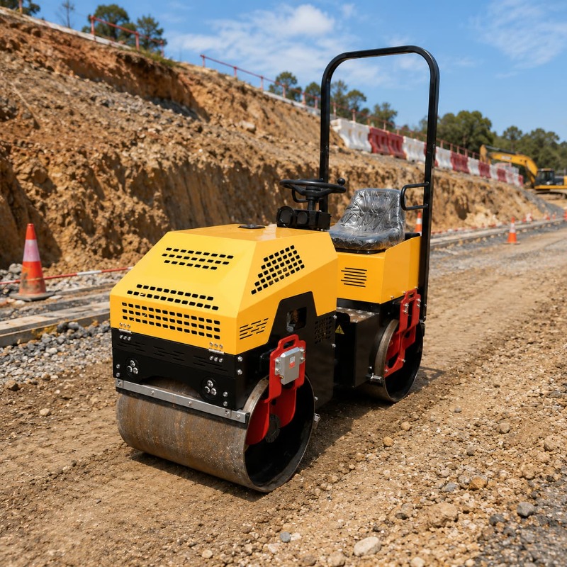 Rodillo Compactador Vibratorio - Heavy Equipment Construction reseña y precio