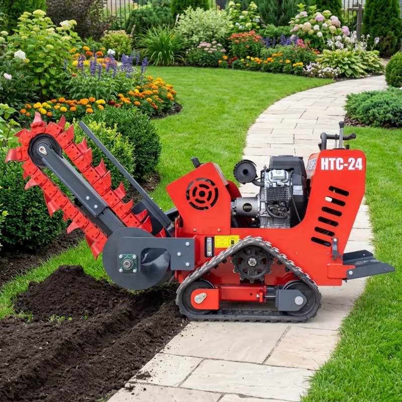 Zanjadora de Cadena de 750 mm  - Trencher Machine Small reseña y precio
