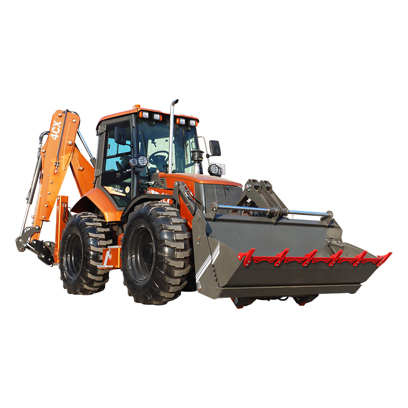 Retroexcavadora 4CX con Motor  - Tractor Backhoe reseña y precio