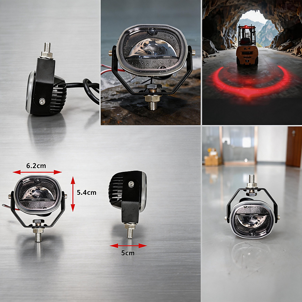 Luz de trabajo LED, luz de adv - Heavy Equipment Working reseña y precio