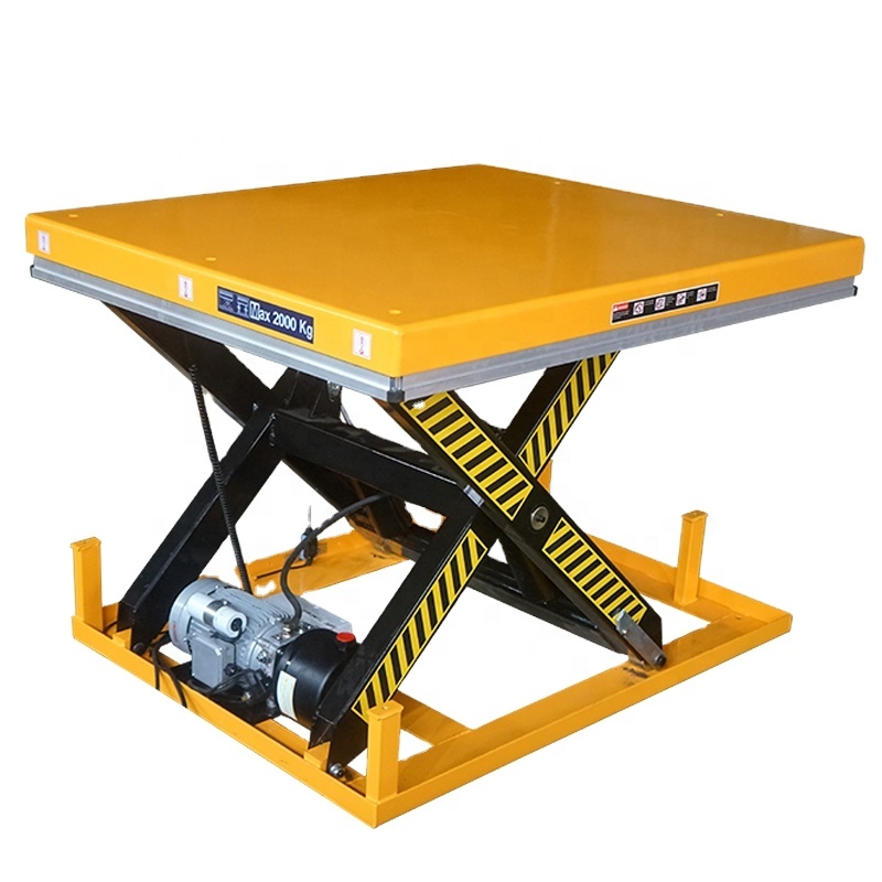Plataforma Elevadora de Tijera - Scissor Lift Table Hydraulic reseña y precio