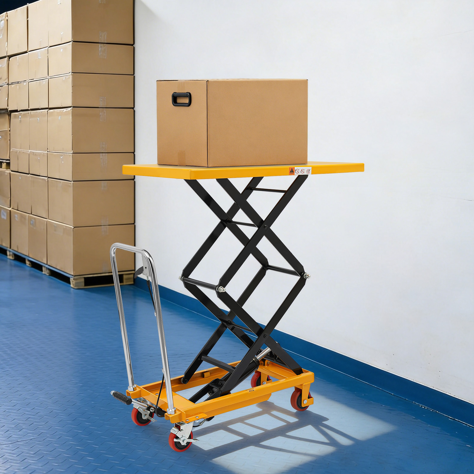 Mesa Elevadora Hidráulica de T - Scissor Lift Table Hydraulic reseña y precio